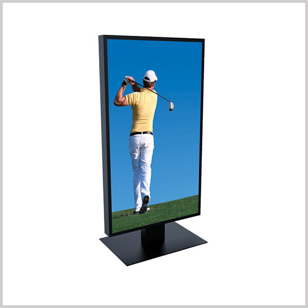 Ecran Vitrine Magasin 75 pouces Ultra HD 3840 x 2160 pixels , en portrait ou paysage au format gigantesque ! Donnez à vos médias une nouvelle dimension grâce à cet écran 4K